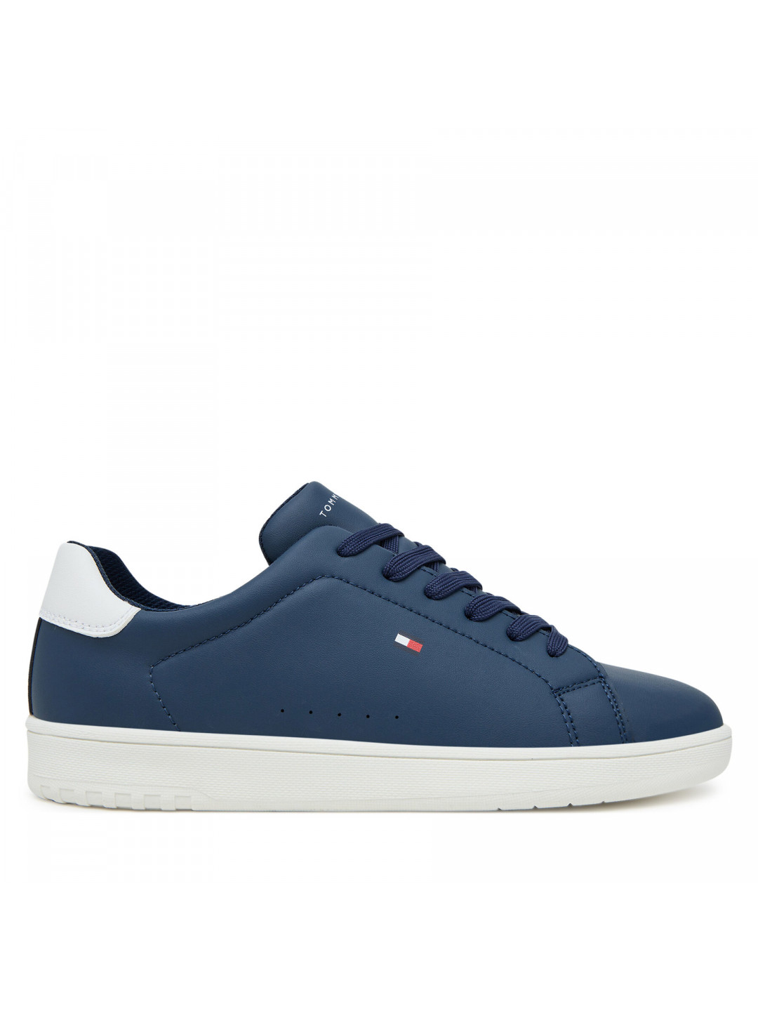 Sneakersy Tommy Hilfiger Low Cut Lace-Up T3X9-34073-1355X D Tmavomodrá